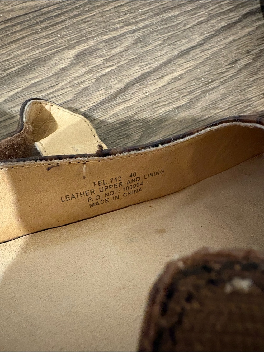 Alegria Brown Snake-Print Mary Jane Flats - Picture 4 of 7